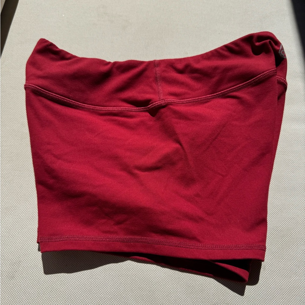 Born Primitive Renewed Vigor 2.0 Booty Shorts (Wine) Size Small